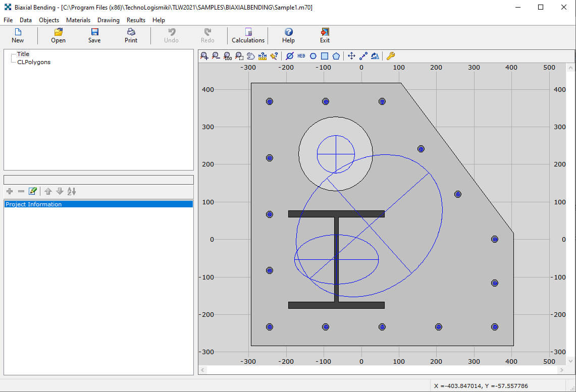 Biaxial Bending